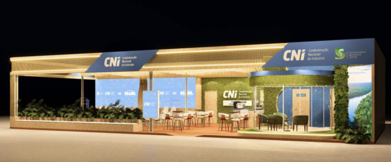 Estande da CNI na COP30
