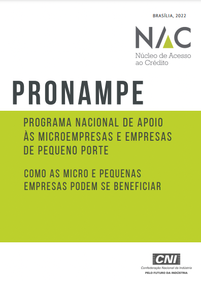 PRONAMPE -  Programa Nacional de Apoio às Micro e Pequenas Empresas
