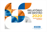 Capa do Relatório de Gestão do SESI de 2020