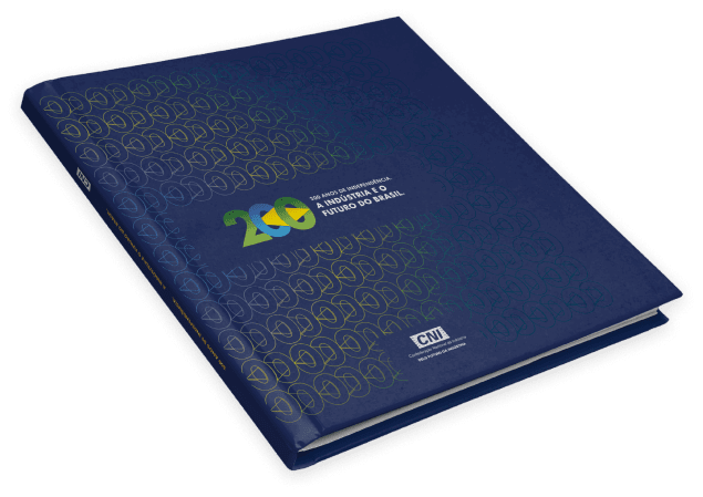 livro do projeto 200 Anos de Independência – a indústria e o futuro do Brasil
