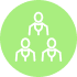 icone de um grupo de pessoas representando carteira de clientes