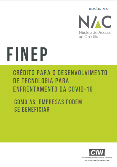 FINEP - Crédito para o Desenvolvimento de Tecnologia para Enfrentamento da COVID-19