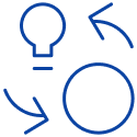 ícone representando troca de ideias