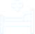 icone de uma cama de hospital