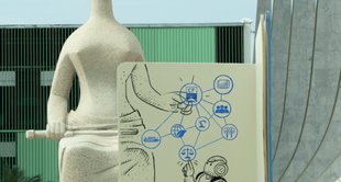 imagem da estátua da justiça