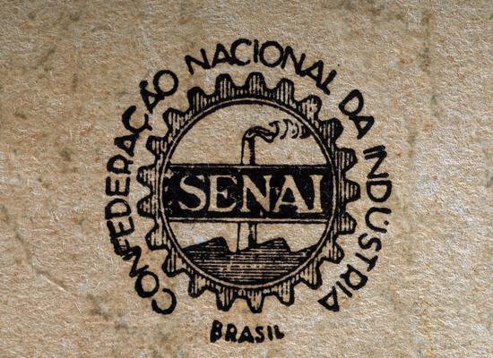 Logomarca histórica do SENAI