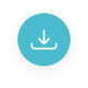 icone de download azul