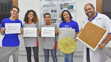 Estudantes do SESI de Maceió são premiados na maior feira de iniciação científica do país