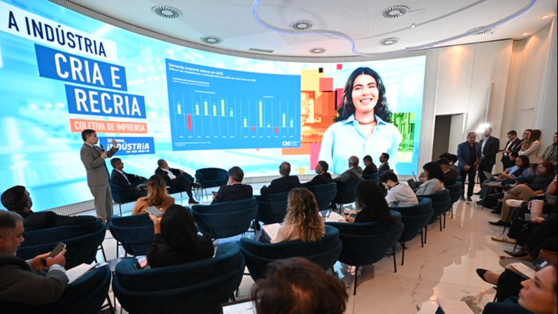 PIB deve crescer 1,8% em 2026, projeta CNI