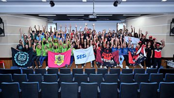 Bahia na disputa: equipes do SESI embarcam para SP sonhando com vaga no mundial