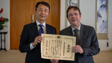 SENAI recebe mais um reconhecimento internacional da Embaixada do Japão