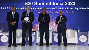 CNI recebe da Índia a presidência do B20 para o ano de 2024