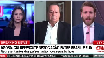 Leia mais Posicionamento da CNI sobre diálogo Brasil-EUA para reverter tarifaço repercute na imprensa