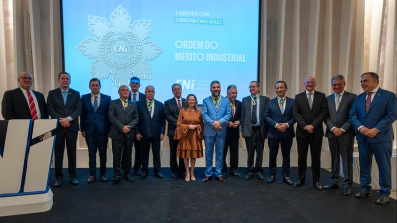 CNI homenageia personalidades com a Ordem do Mérito Industrial
