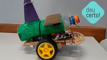 Robótica para adultos: alunos da EJA criam drone inspirado no 14 Bis, de Santos Dumont