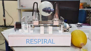 Ex-aluno do SENAI desenvolve protótipo de respirador mecânico