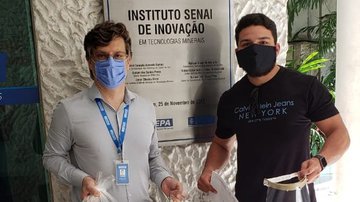 FIEPA entrega segundo lote de protetores faciais para profissionais da saúde