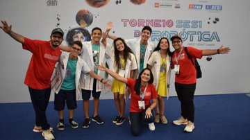 Equipe de Alagoas cria barreira protetora para astronautas no Torneio SESI de Robótica