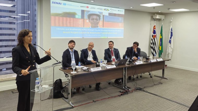 Economia circular: SENAI apoia projeto com governos da Alemanha e do Brasil com a Unido