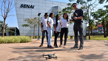 5 motivos para fazer o curso de piloto de drone do SENAI de Campo Grande