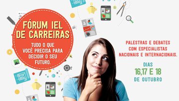 IEL realiza fórum sobre carreiras entre os dias 16 e 18 de outubro, em Recife