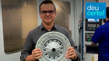 Empresário cria pneus que não furam a partir de sobras de borracha