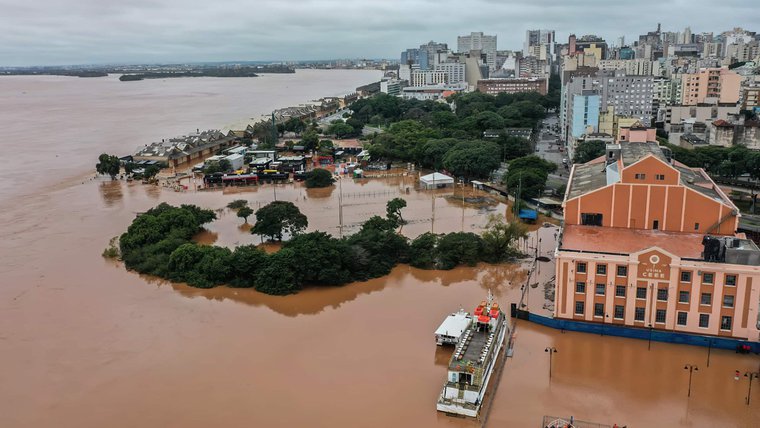 FIERGS abre canal de doações para vítimas de chuvas no RS