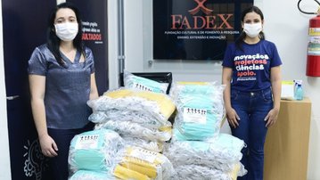 FIEPI entregou 10 mil máscaras descartáveis para FADEX