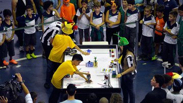 Estudantes se preparam para as etapas regionais do Torneio de Robótica
