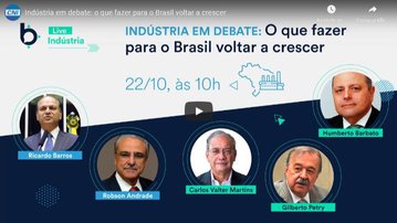 O que fazer para o Brasil voltar a crescer? Veja como foi o Indústria em Debate!