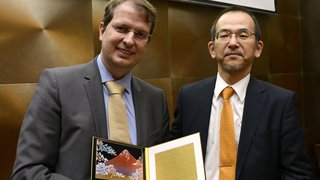 Rafael Lucchesi ganha prêmio do governo japonês