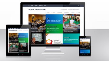 Novo Portal da Indústria reúne as informações do setor na internet
