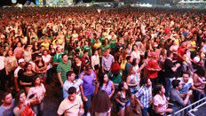 Festa do Trabalhador da Indústria reúne 153 mil pessoas em Mato Grosso