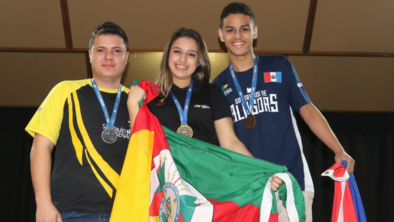 SENAI do Rio Grande do Sul conquista mais um ouro na seletiva da WorldSkills 2019
