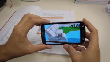 Alunos do SENAI usam aplicativos de realidade aumentada para aprender de forma divertida e inovadora
