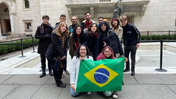 Estudantes do SESI participam de simulação da ONU em Harvard