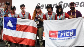 Da Bahia para Abu Dhabi: estudantes do SESI vão representar o Brasil no mundial de Fórmula 1 nas Escolas