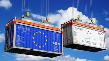 Acordo Mercosul-UE aumenta de 8% para 36% o acesso brasileiro ao comércio mundial, aponta CNI