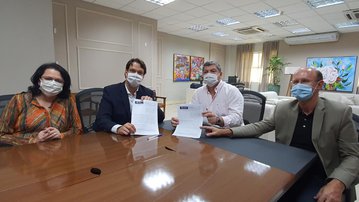 SENAI e TCE fecham parceria para manutenção de respiradores