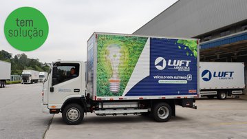 Empresa de logística coloca primeiro caminhão 100% elétrico para rodar em São Paulo