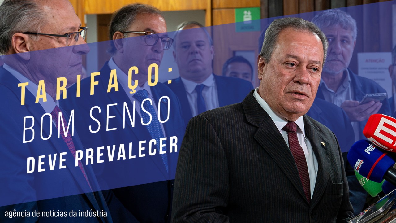 Confira entrevista com o presidente da CNI, Ricardo Alban, sobre a taxação dos EUA sobre os produto brasileiros