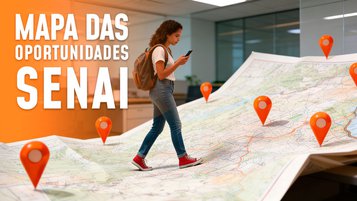 Mapa de oportunidades: SENAI tem mais de 50 mil vagas em cursos de formação profissional