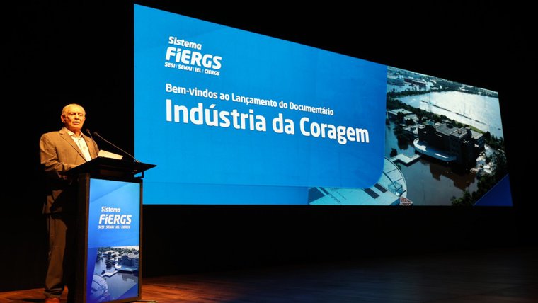 Documentário da FIERGS destaca força da indústria gaúcha após enchentes de 2024