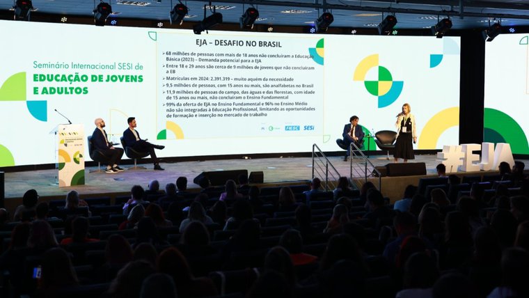 O futuro da educação de jovens e adultos: tudo sobre o Seminário Internacional SESI de EJA
