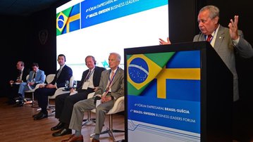 Brasil e Suécia vão trabalhar em agenda para promover a economia verde, diz presidente da CNI