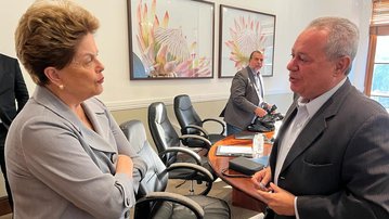 Ricardo Alban e Dilma Rousseff discutem prioridades para investimentos do NDB no Brasil