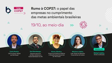 Rumo à COP27: O papel das empresas no cumprimento das metas ambientais brasileiras