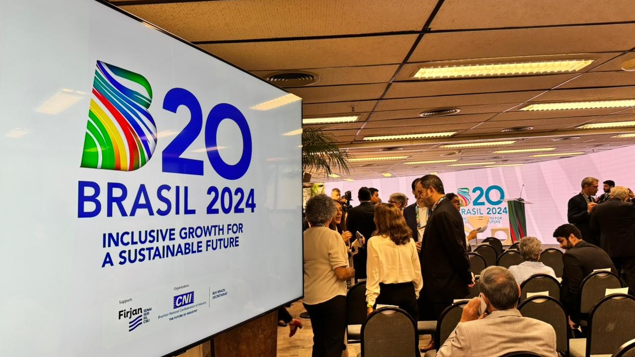 Assista ao vivo ao evento de lançamento do B20 Brasil