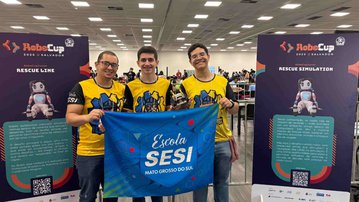 Seis equipes do SESI representam o Brasil no maior campeonato de robótica e IA do mundo
