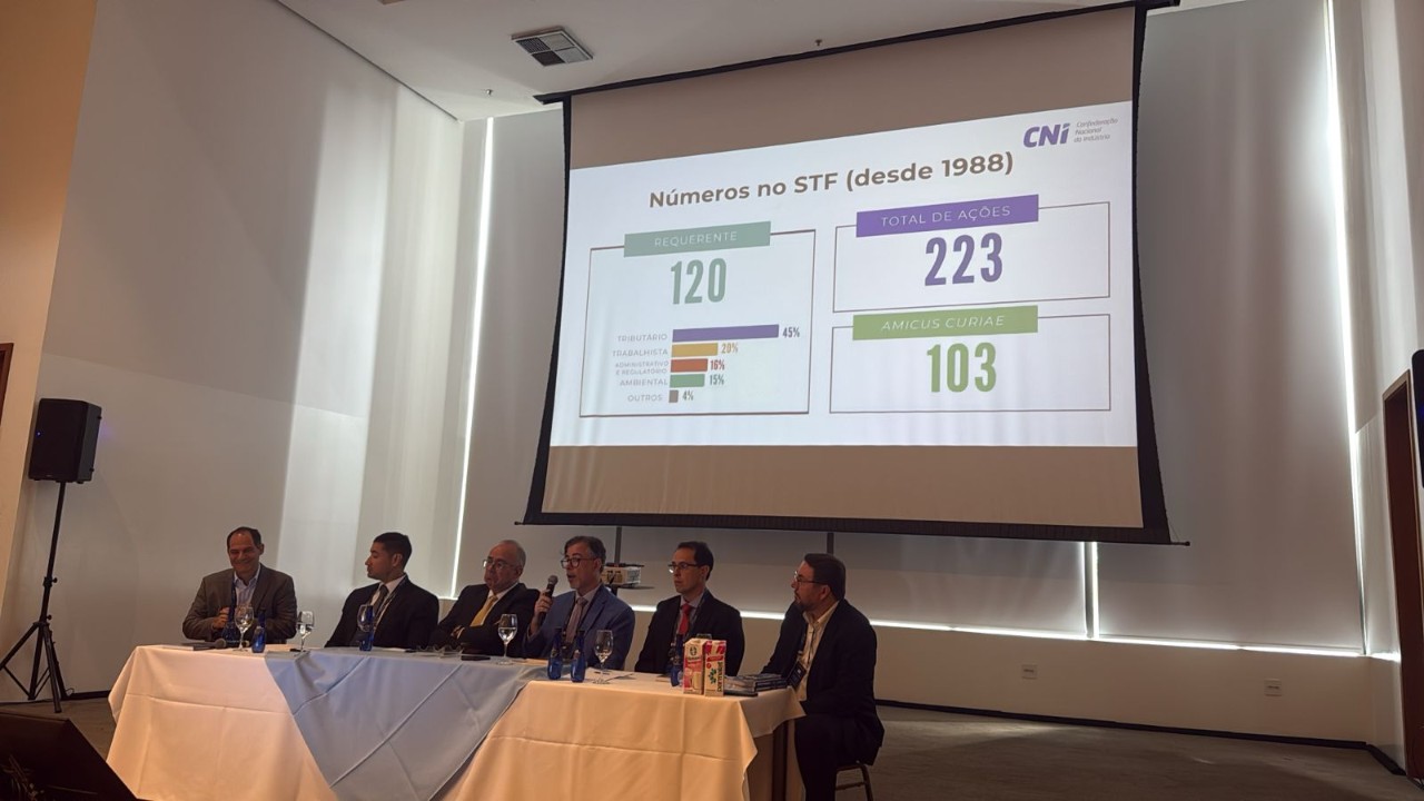 CNI apresenta Agenda Jurídica para grandes indústrias em São Paulo